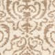 SAFAVIEH Florida Shag Honey Ornate Damask 1.2-inch Thick Rug