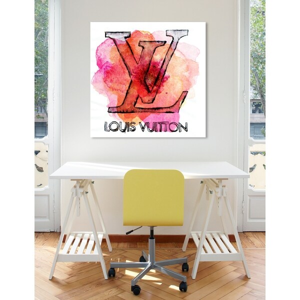 Oliver Gal 'LV Petals' Fashion and Glam Wall Art Canvas Print