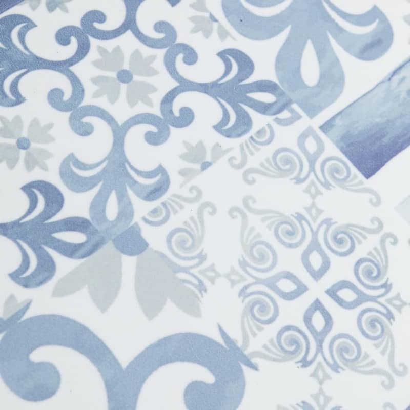 Merola Tile Royal Garden Provenzal Blue 6-1/4" x 12-3/4" Porcelain Floor and Wall Tile