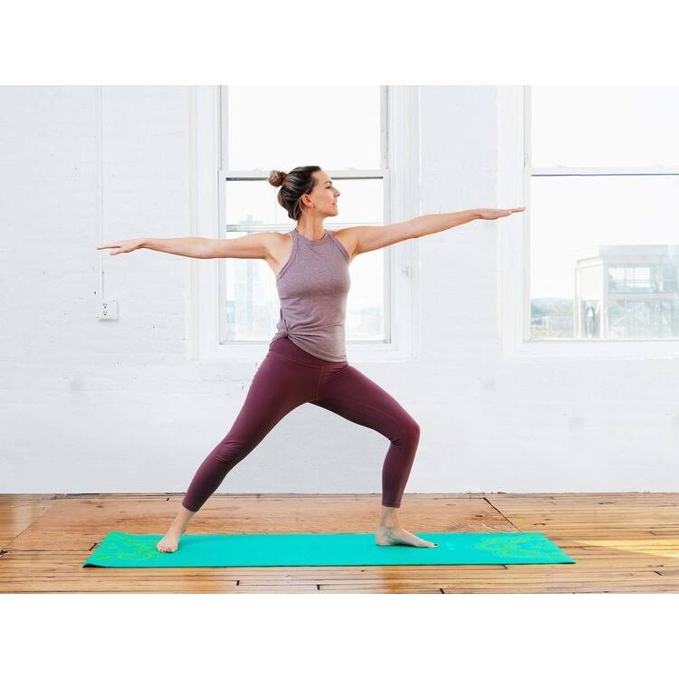 Sol Living Yoga Mat Premium Non Slip Extra Thick Exercise Mat for Yoga, Pilate, Mediation - 24 -In x 72 -In