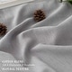 preview thumbnail 15 of 37, Cotton Blend Light Filtering Textured Back Tab/Rod Pocket Curtain Pair (Set of 2)