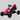 Outdoor Kids Pedal Go Kart, Adjustable Seat, Handbrake, 4 Shock Absorbing Wheels, Ride-on Toy for Ages 3-8