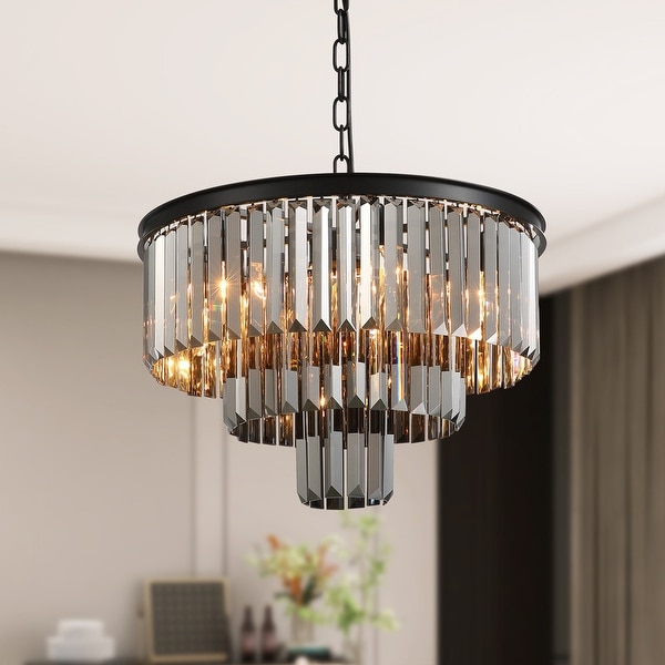 Grey crystal ceiling light clearance
