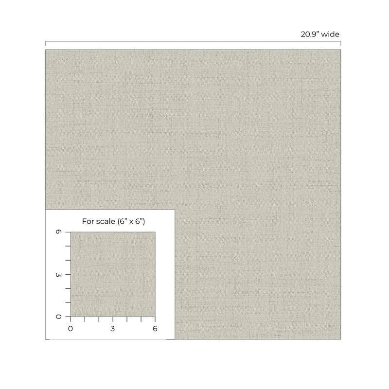 Seabrook Designs Vespia Faux Non-Woven Unpasted Wallpaper