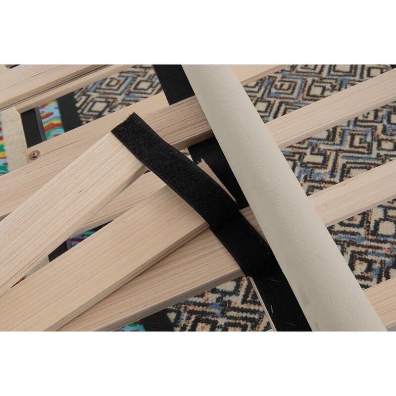 Twin Velvet Upholstered Daybed with Trundle and USB Charging Port, Tufted Backrest Sofa Bed for Bedroom or Living Room