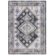 preview thumbnail 18 of 28, SAFAVIEH Odyssey Vitalina Shabby Chic Oriental Rug 4' x 6' - Dark Grey/Blue Gold - Rectangle