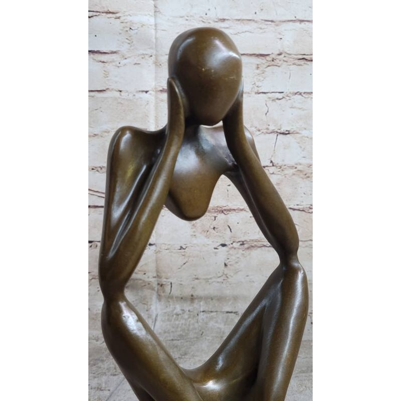 Modern Art - Cubism Sculpture From Francsisci Signed Artwork Figurine Figure
