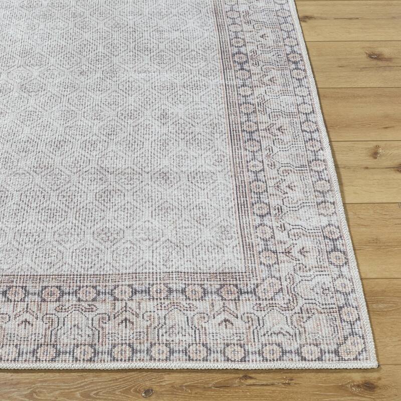 Our PNW Home x Livabliss Rainier Cottage Border Washable Area Rug