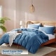 preview thumbnail 10 of 175, Nestl Ultra Soft Double Brushed Microfiber Duvet Cover Set with Button Closure