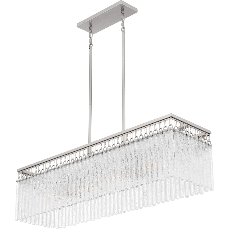 Camilla 4-Light Brushed Nickel Island Light