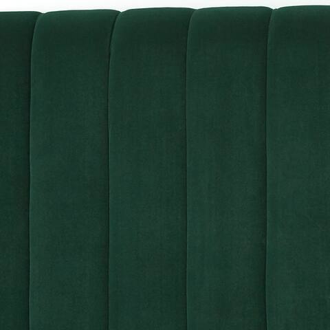 Lifestorey Teagan Queen Channel Upholstered Headboard