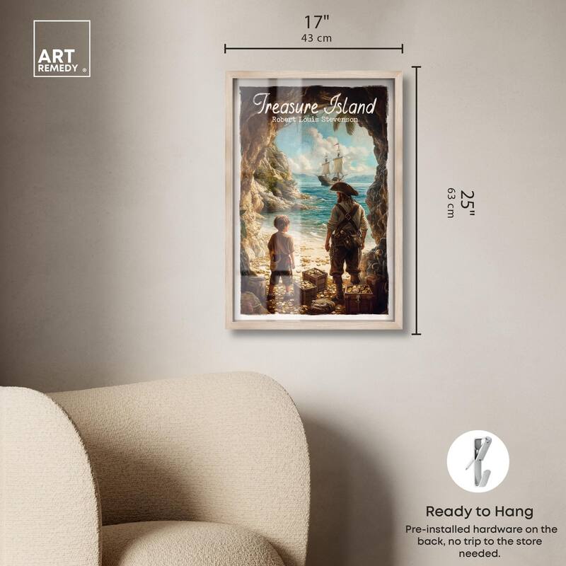 Treasure Island Classic Shadowbox by Art Remedy