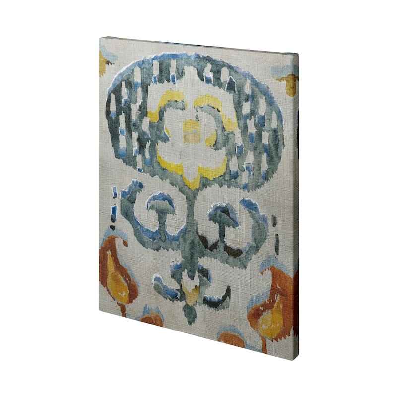 Bohemian Ikat I Canvas Art Print - Large
