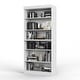 preview thumbnail 2 of 3, 100% Solid Wood 6-Shelf Bookcase with Optional Doors by Palace Imports