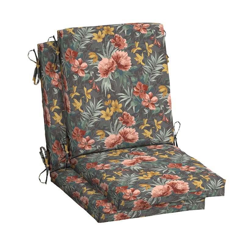 ARDEN Craft Outdoor 44 x 20 in. High Back Dining Chair Cushion