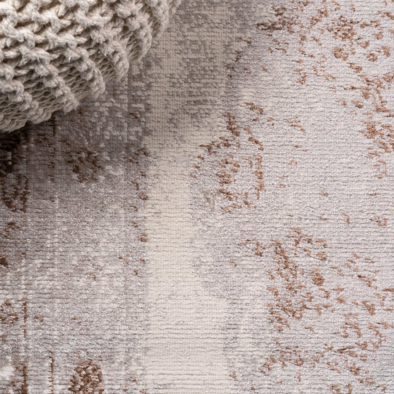 JONATHAN Y Rosalia Cottage Medallion Area Rug