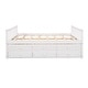 preview thumbnail 5 of 22, Full Size Daybed w/ Twin Size Trundle Storage Bed & Drawers Bunk Bed