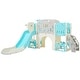 preview thumbnail 7 of 34, For Toddler Age 1-3 with Basketball Hoop, Arch Tunnel and Telescope, Toy Storage Organizer for Toddlers, Kids Climbers