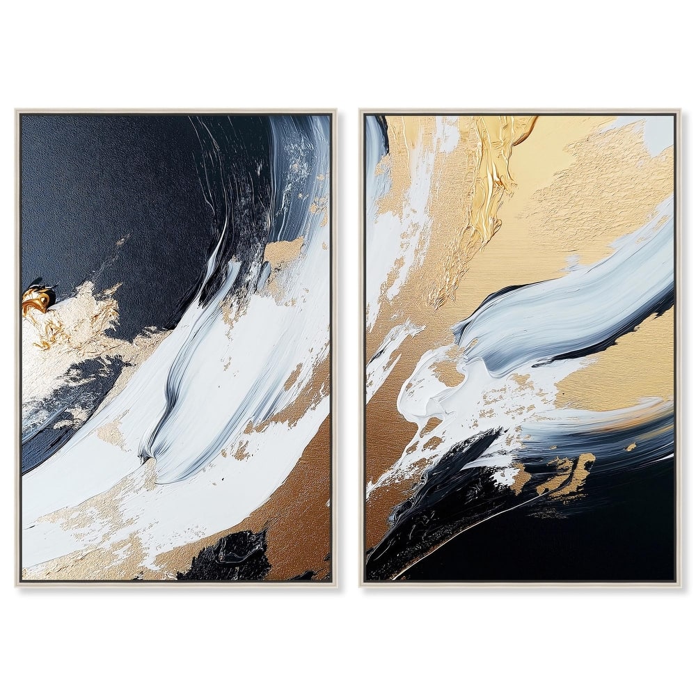 Forces II Canvas Set of 2 by Art Remedy