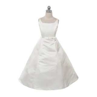 ivory first communion dress