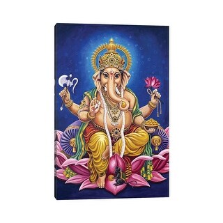 iCanvas "Ganesha" by Diana Titova Canvas Print - Bed Bath & Beyond ...