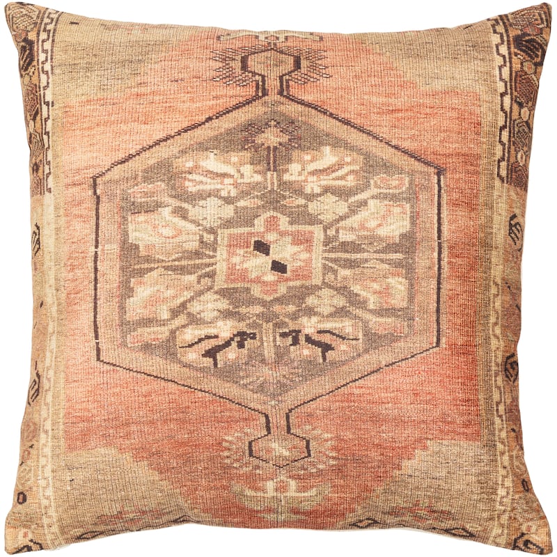 Zorya Traditional Medallion Throw Pillow