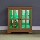 preview thumbnail 31 of 106, GDFStudio - Traditional Storage Curio Cabinet with Tempered Glass Doors and Lighted Display