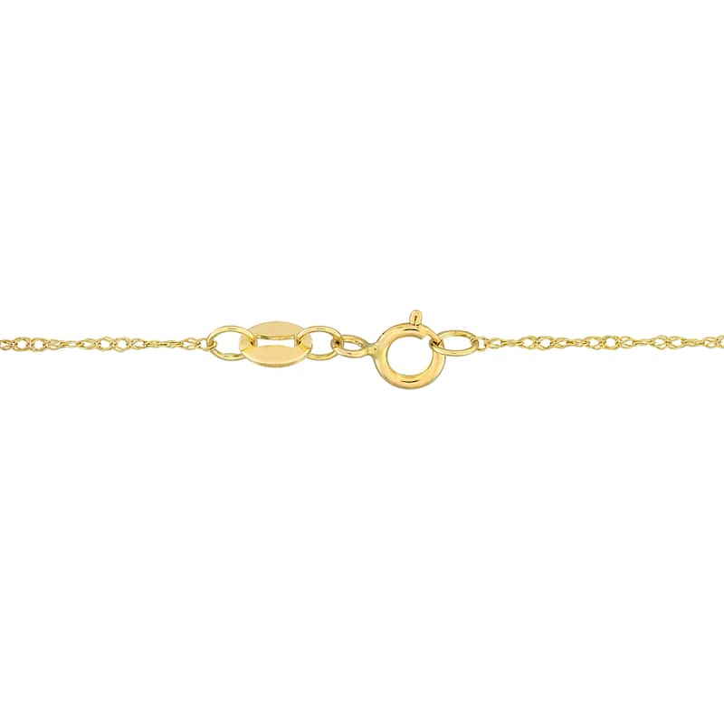 Miadora Graduated Cultured Freshwater Pearl Necklace in 14k Yellow Gold