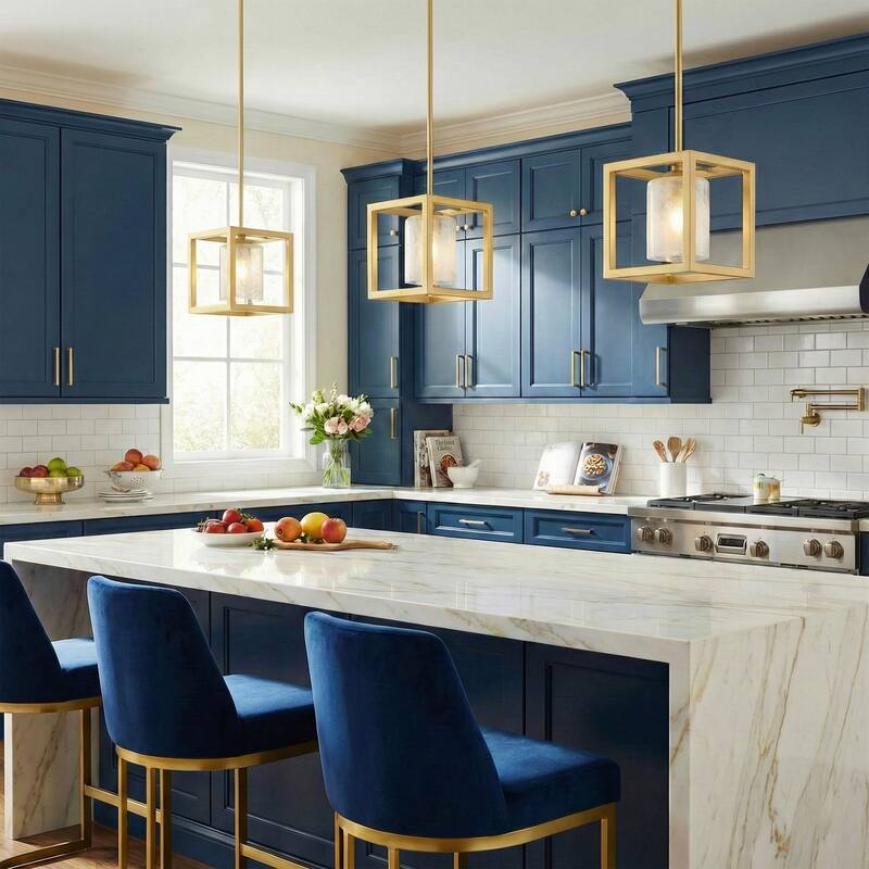 Acroma 1 - Light Square/Rectangle Pendant