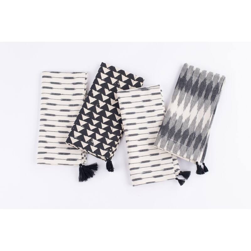 Lydia, Cotton, Dinner Napkin Set (Set of 4)