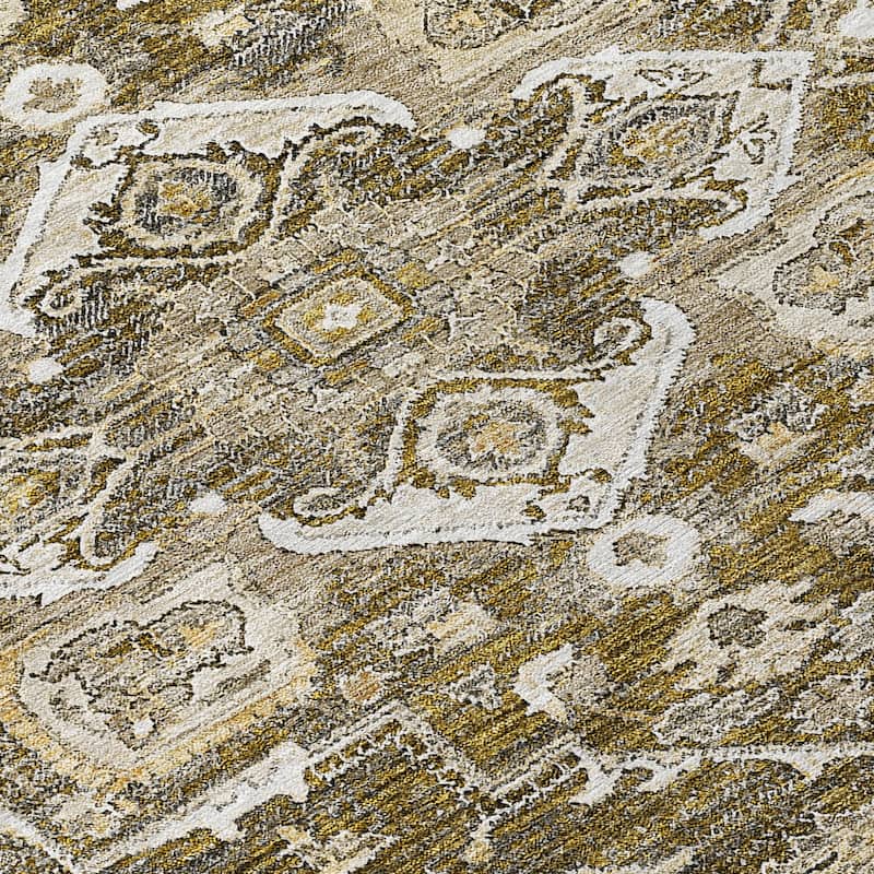 Machine Washable Indoor/ Outdoor Chantille Traditional Boho Rug