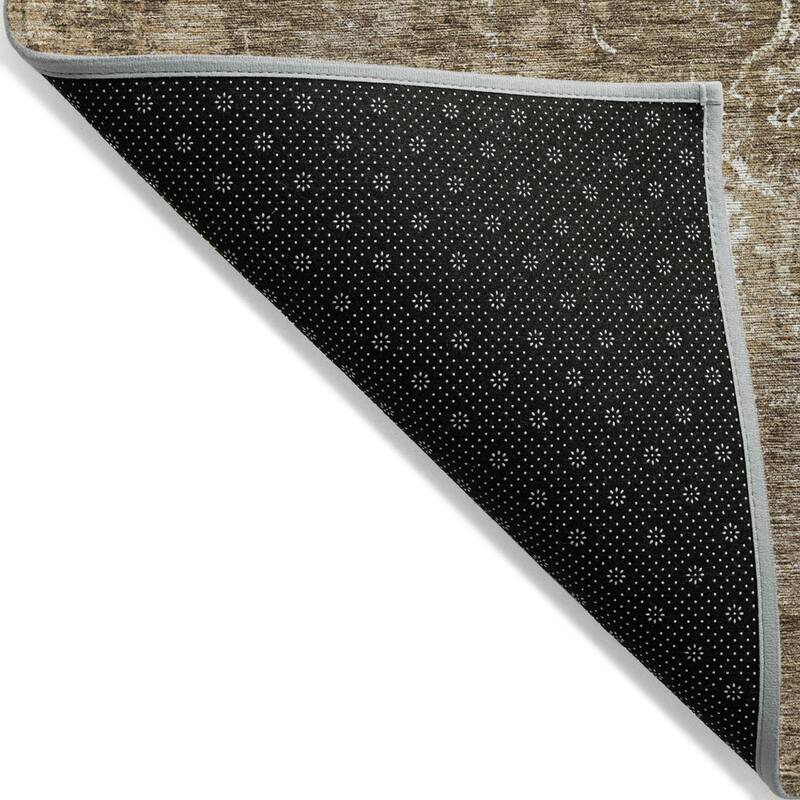 HomeRoots Floral Transitional Rectangle Outdoor Rug
