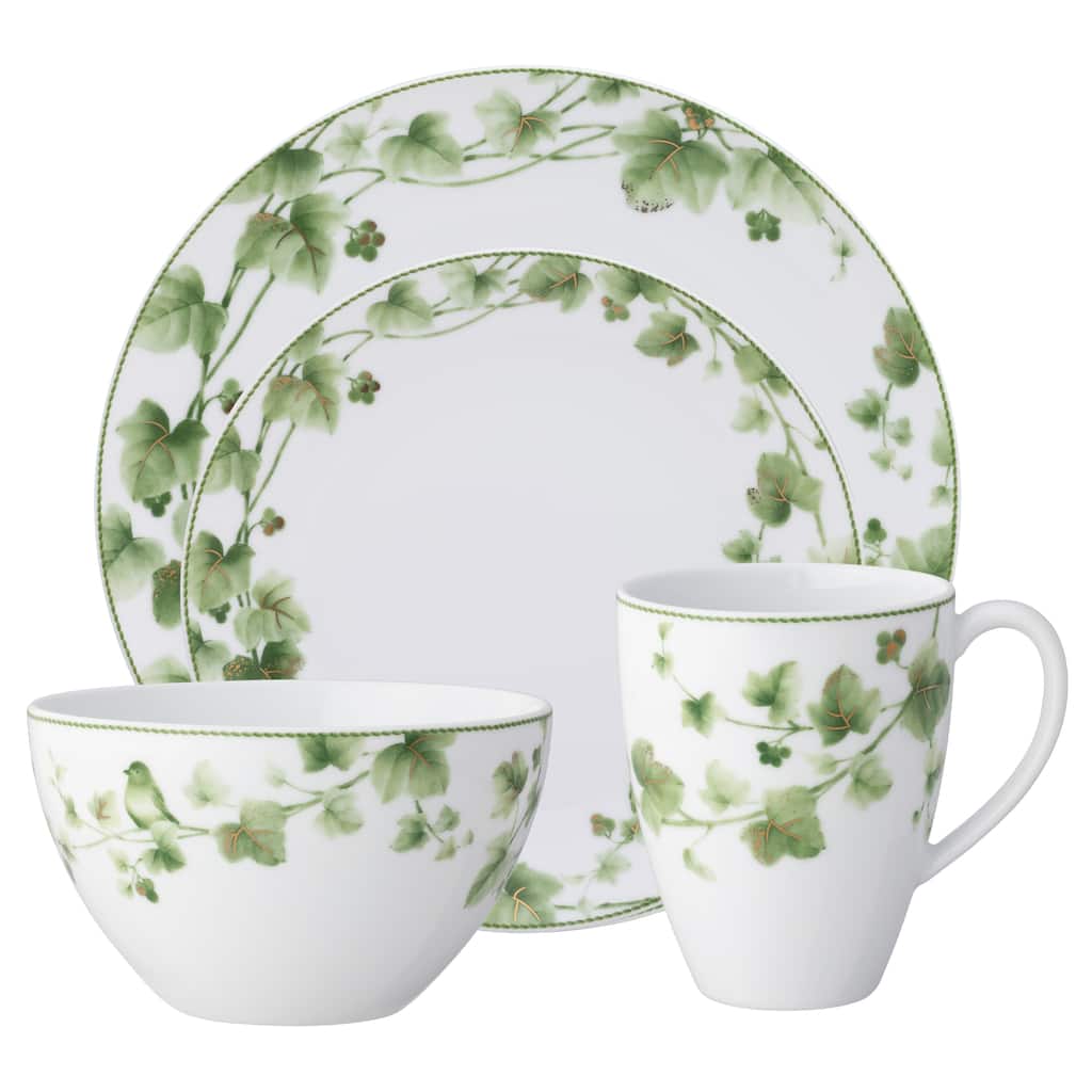 Ivy Whisper 4-Piece Place Setting, Service for 1