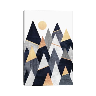 iCanvas "Fancy Mountains" by Elisabeth Fredriksson Canvas Print