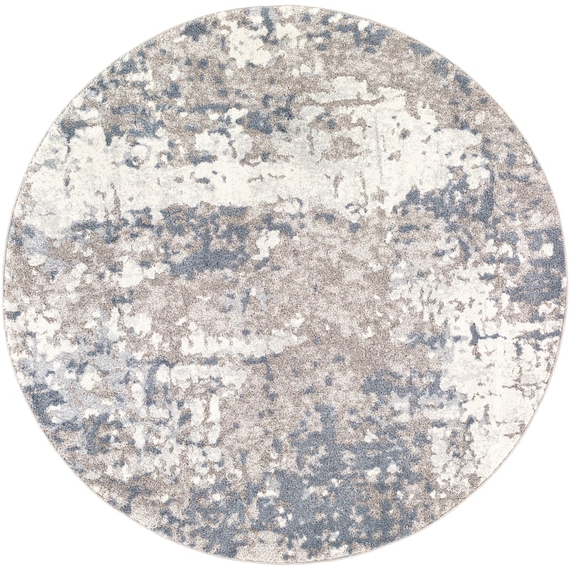 Livabliss Veneto Plush Abstract Area Rug