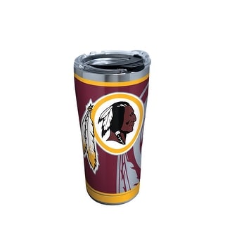 NFL Washington Redskins Rush 20 oz Stainless Steel Tumbler with lid ...