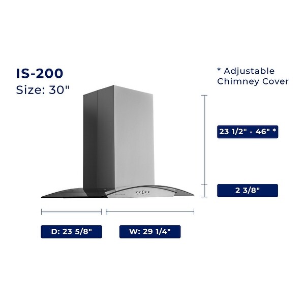 double baffle filter chimney
