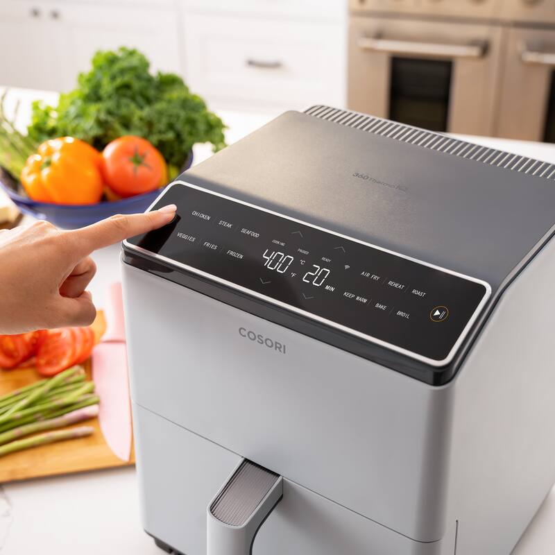 Dual Blaze 6.8Quart Smart Air Fryer, No Preheat No Shake, Precise