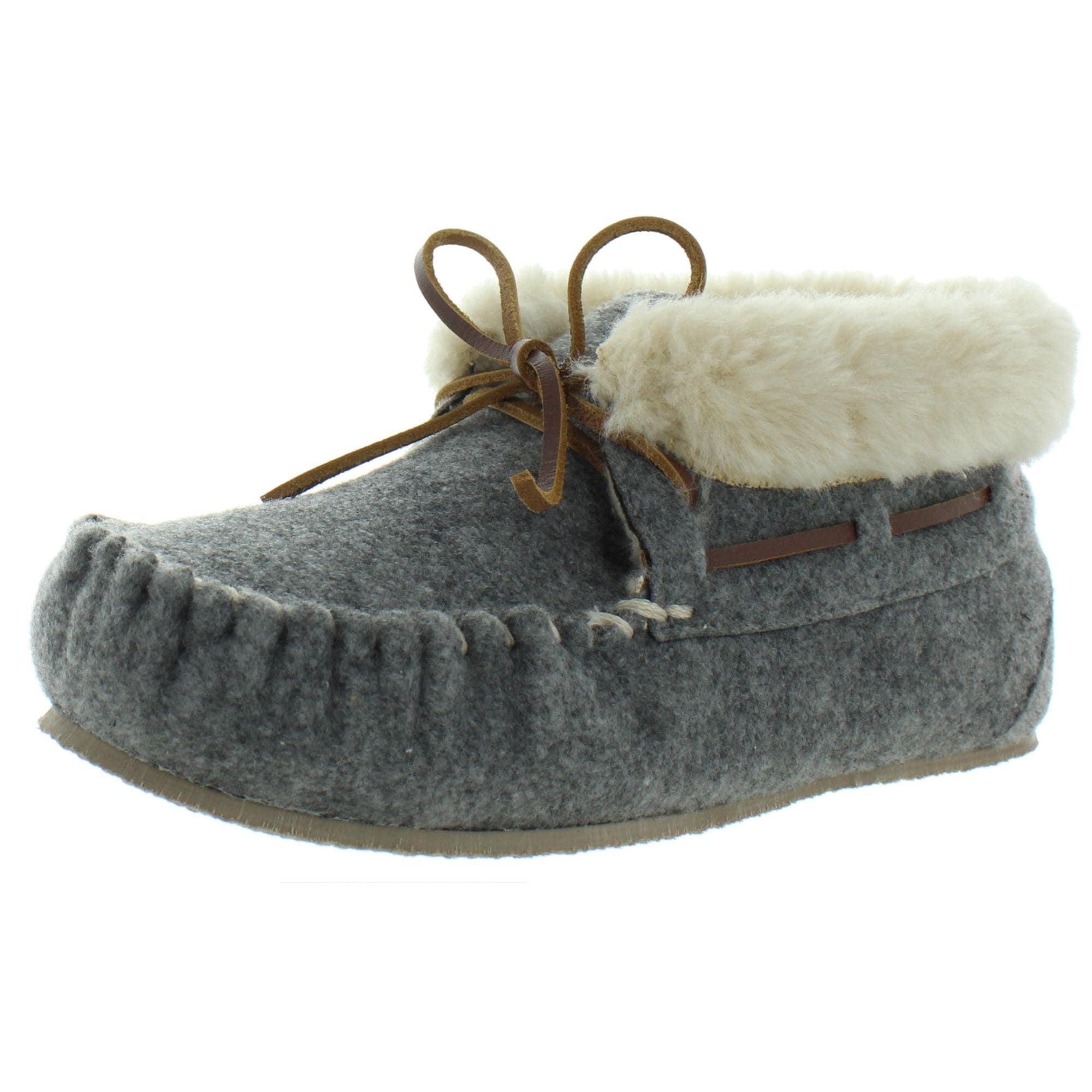 moccasin type slippers