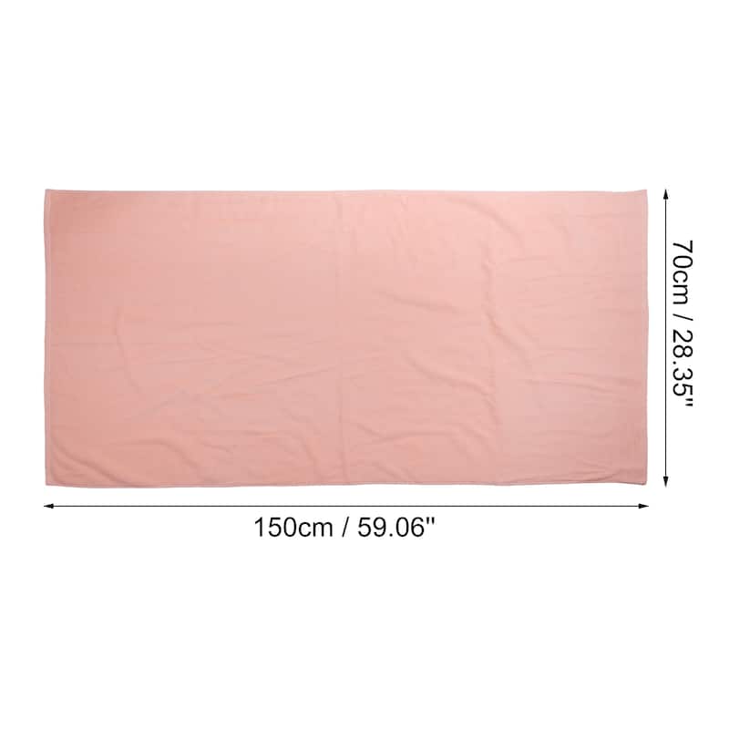 1pc Soft Absorbent Cotton Bath Towel for Bathroom Shower 59.06"x28.35"