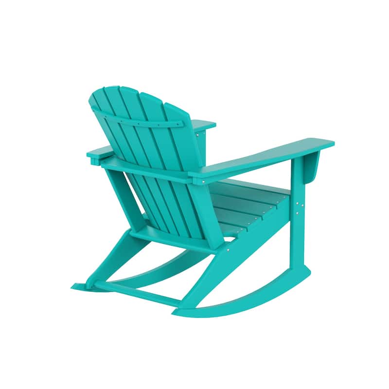 Laguna Hdpe All Weather Outdoor Patio Rocking Chair