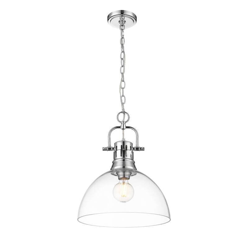 Golden Lighting 3602-L CH Duncan 14" Wide Pendant