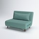 preview thumbnail 64 of 176, Artdeco Home - Tustin Upholstered Convertible Lounge/ Sleeper Chair