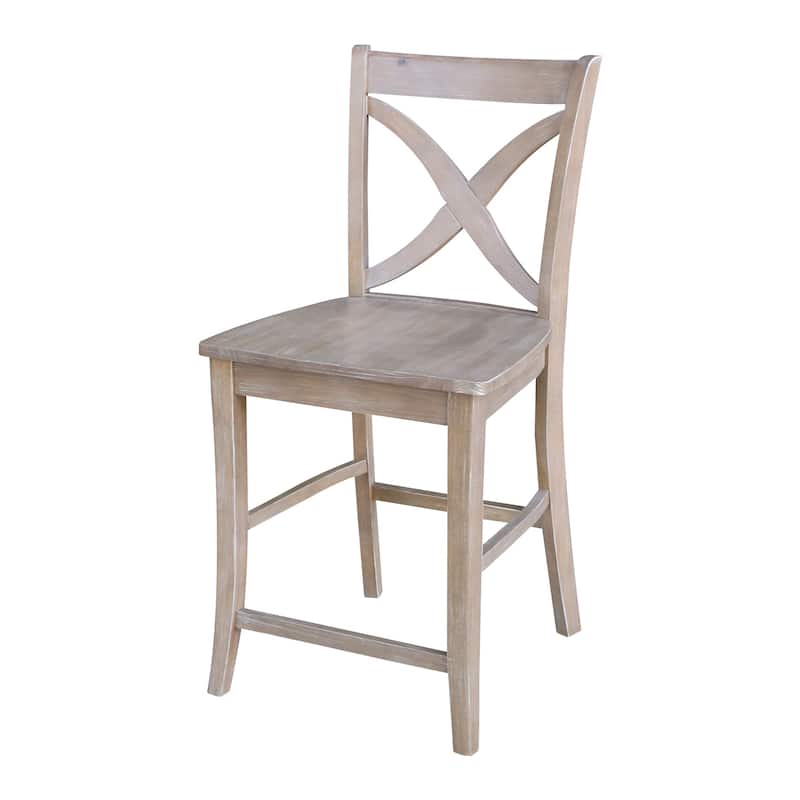 Vineyard Counterheight Stool - Washed Gray Taupe - Counter Height