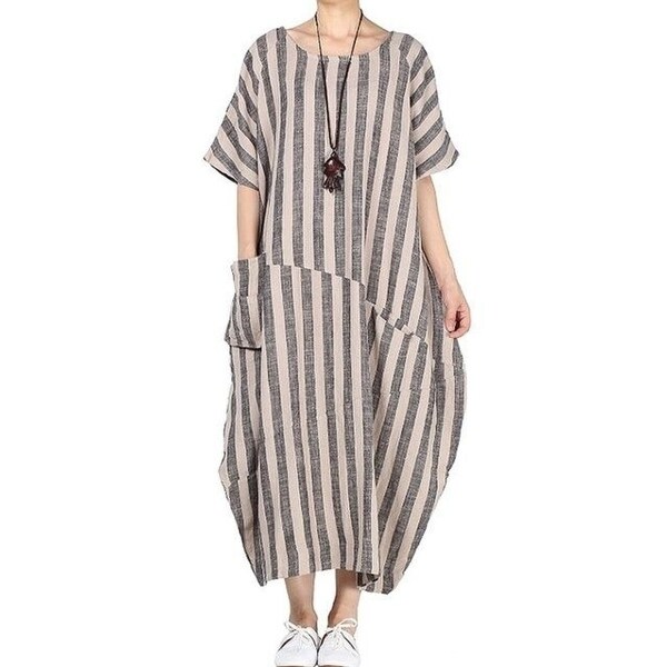 casual cotton maxi dress