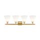 Option Satin Gold Finish / Matte White