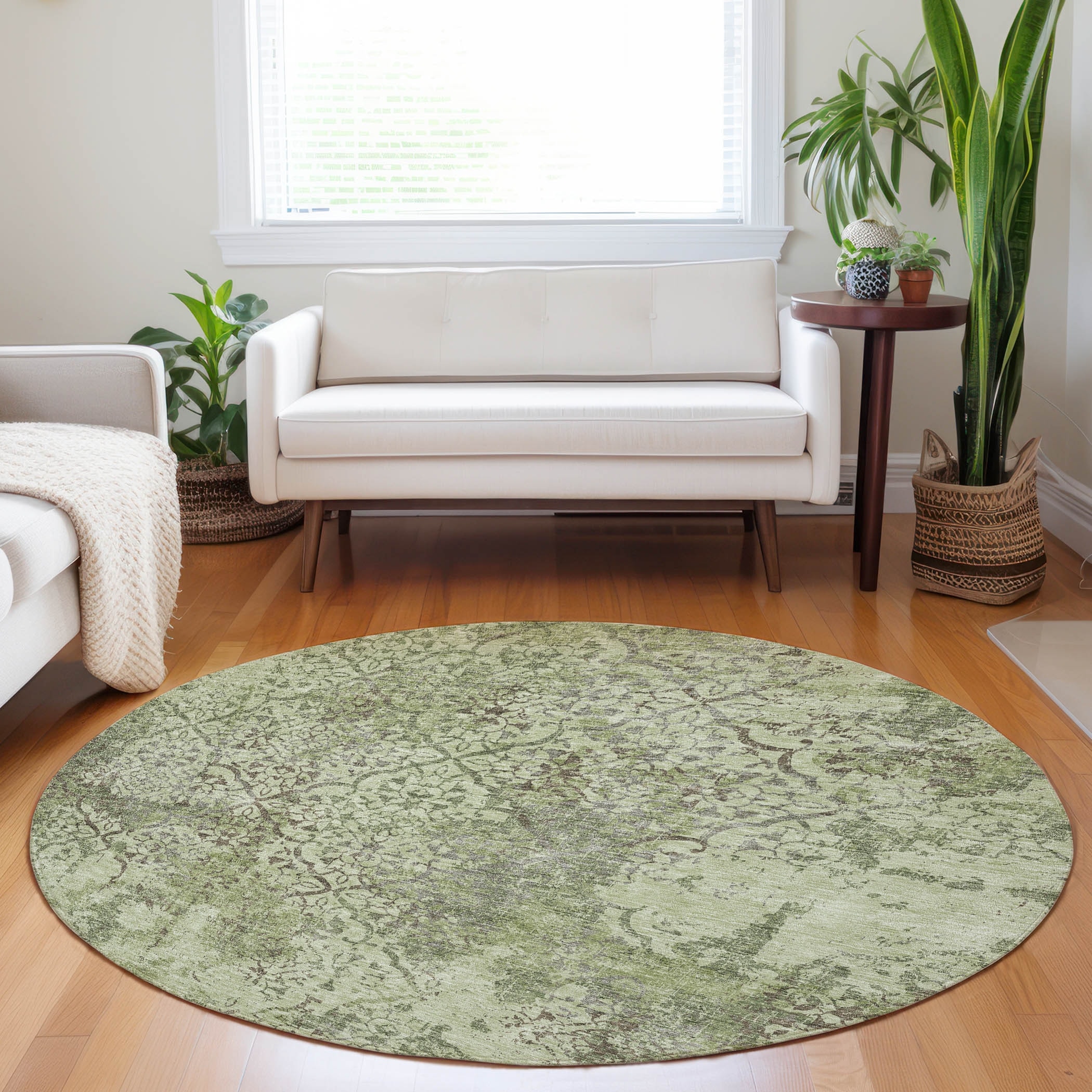 Premium Washable Super Soft Vintage Trellis Mayfield Rug