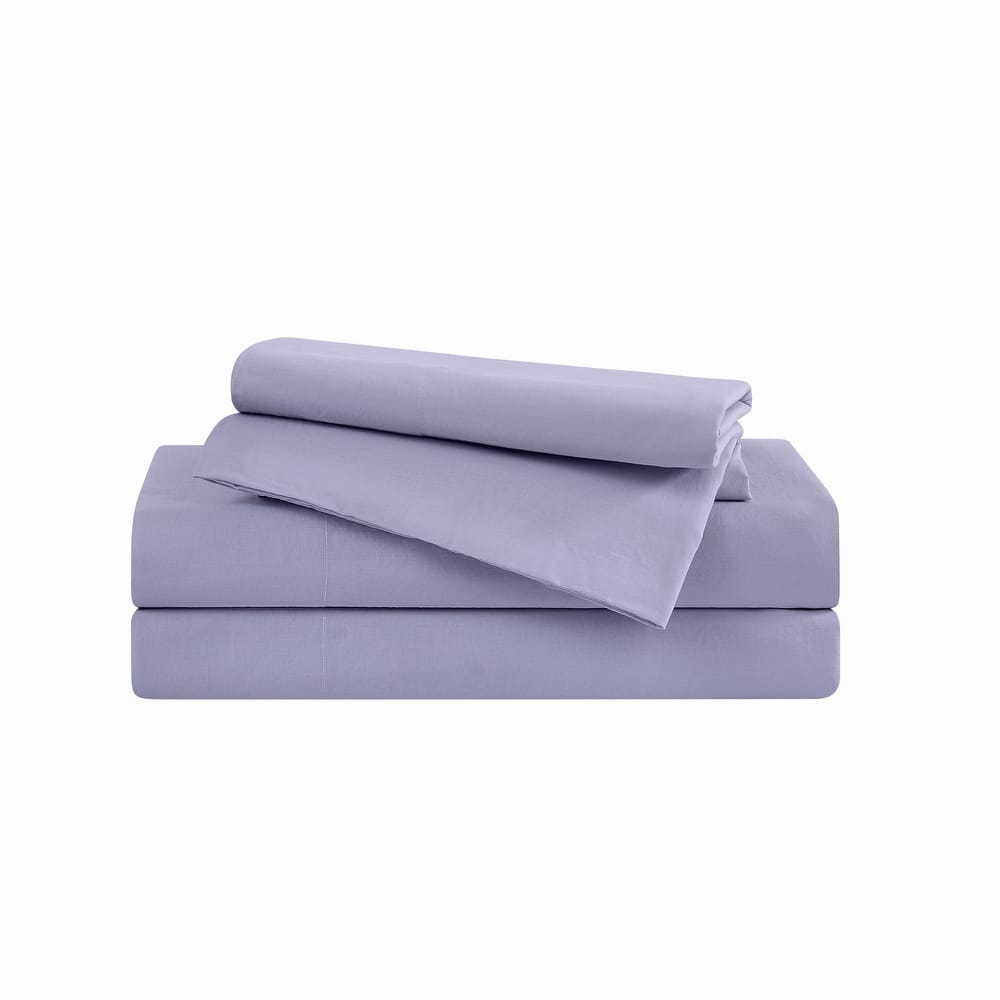 The Farmhouse by Rachel Ashwell Washed Solid Cotton Sheet Set