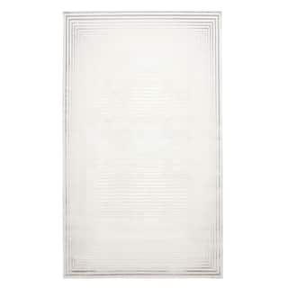 ECARPETGALLERY  Machine Made Ramona Grey Area Rug
