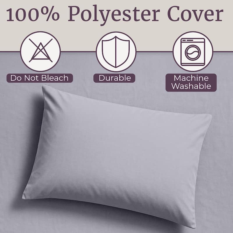 Brushed Microfiber Sheet Set-3 Piece Bed Linens by Windsor Home (Twin XL, Silver Gray)